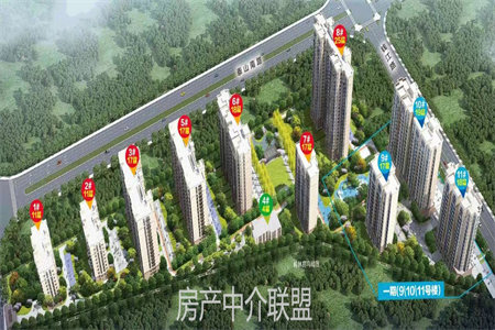 出售泰安中梁香缇公馆3室2厅2卫113平毛坯房